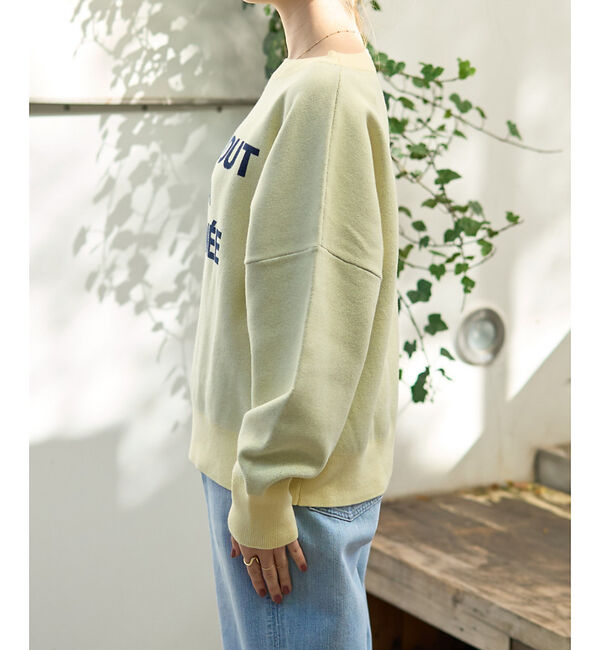 Rouge vif「【一部店舗限定】【追加4】ジャガードロゴニット」|ニット・セーター|