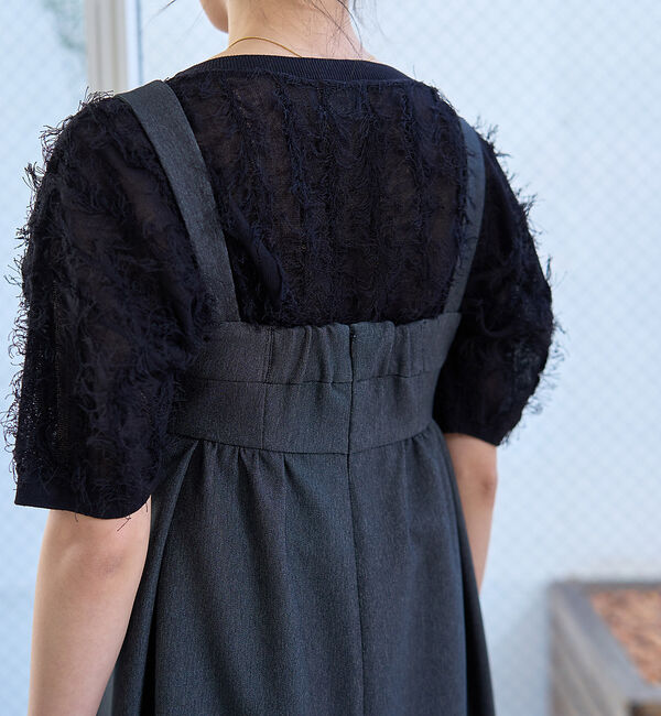 Rouge vif「デニムライクベアキャミワンピース」|ワンピース|