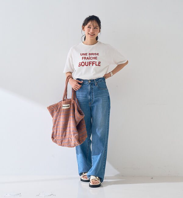 Rouge vif「【一部店舗限定】ロゴTシャツ」|Tシャツ・カットソー|