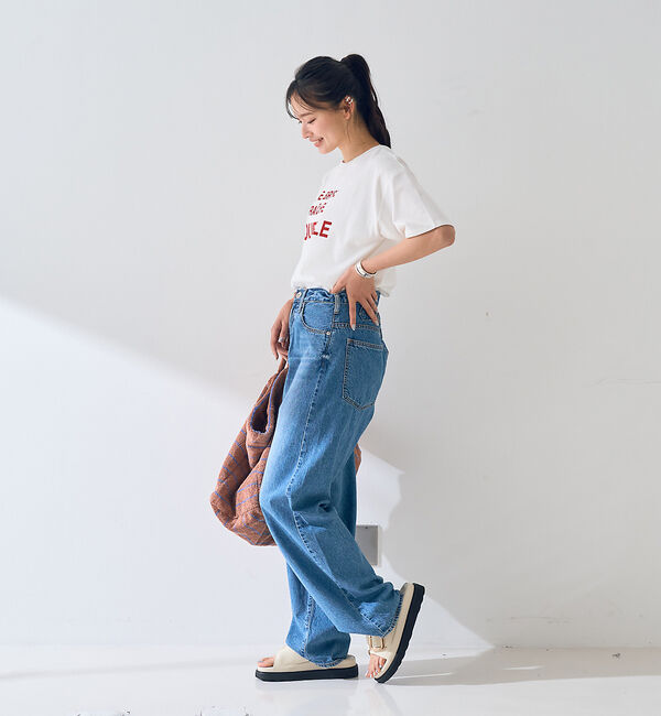 Rouge vif「【一部店舗限定】ロゴTシャツ」|Tシャツ・カットソー|