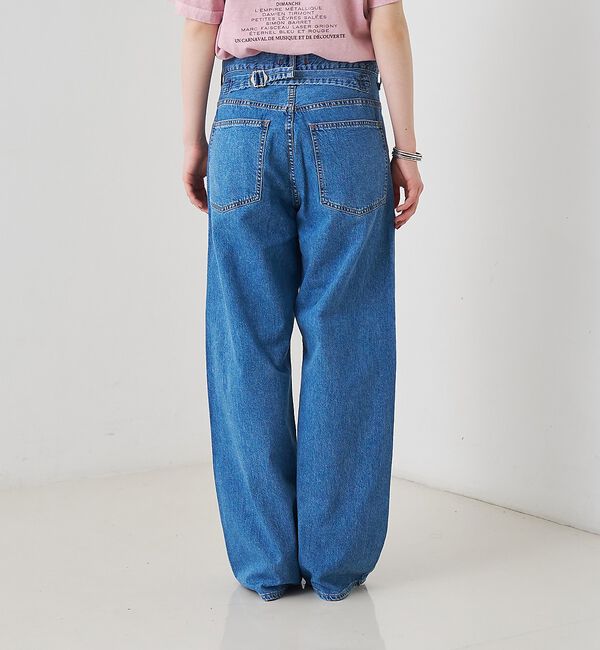 Rouge vif「【NEEDBY heritage/ニードバイヘリテージ】KOH ワイドストレート」|デニム|