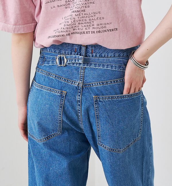 Rouge vif「【NEEDBY heritage/ニードバイヘリテージ】KOH ワイドストレート」|デニム|