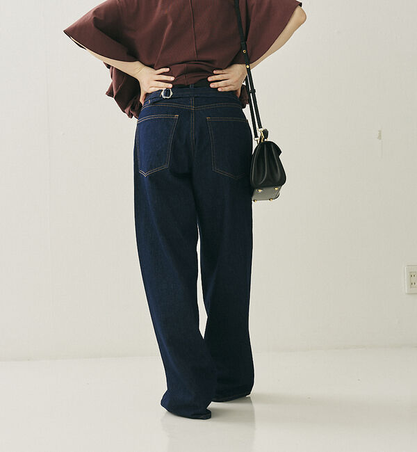Rouge vif「【NEEDBY heritage/ニードバイヘリテージ】KOH ワイドストレート」|デニム|