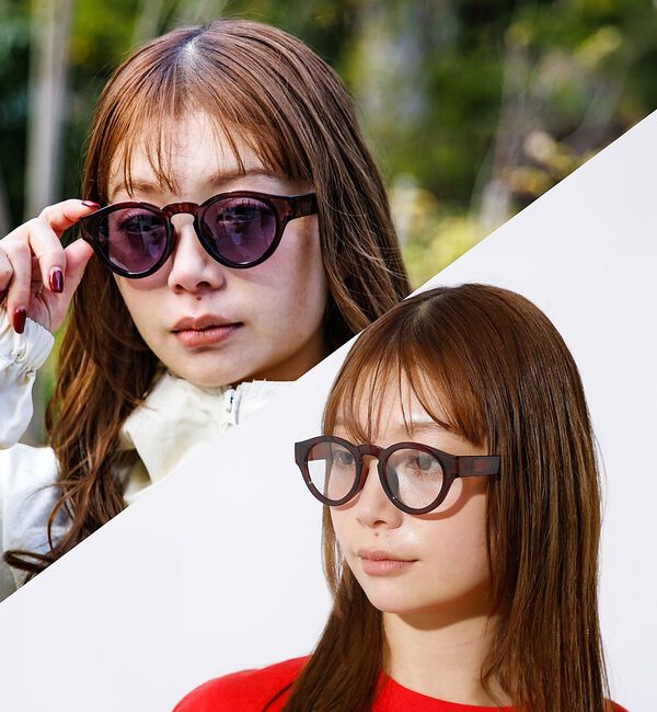 Rouge vif「【jugaad14/ジュガードフォーティーン】HARBOR / サングラス /」|メガネ|ダークブラウン