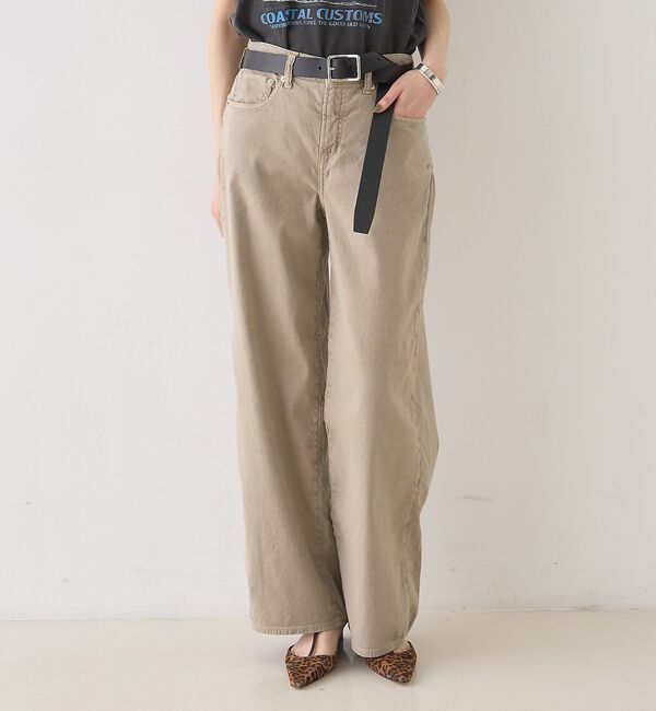 Rouge vif「【RED CARD/レッドカード】35th Anniv. Wide　ワイドデニム」|デニム|