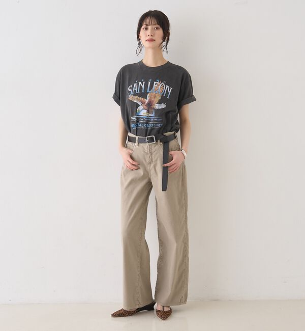 Rouge vif「【RED CARD/レッドカード】35th Anniv. Wide　ワイドデニム」|デニム|