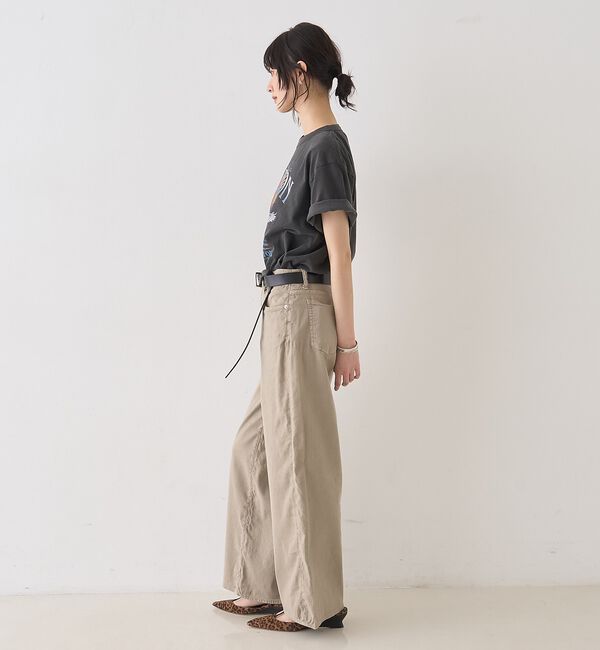 Rouge vif「【RED CARD/レッドカード】35th Anniv. Wide　ワイドデニム」|デニム|