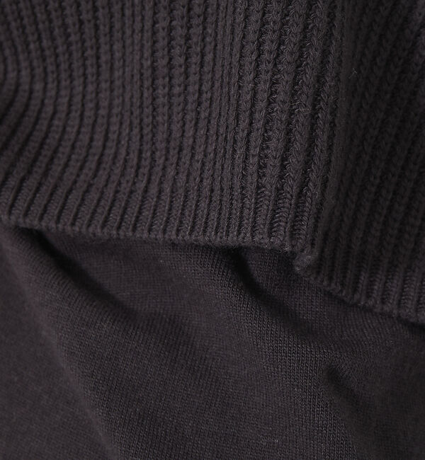 qualite「レイヤードニットワンピース」|ワンピース|