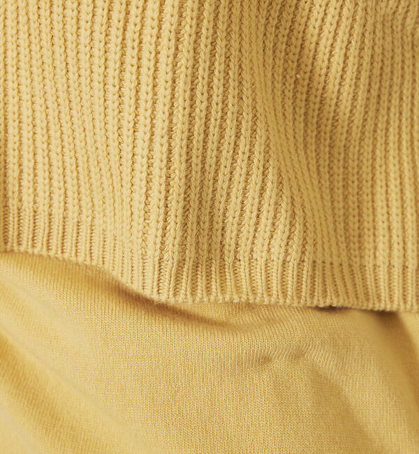 qualite「レイヤードニットワンピース」|ワンピース|