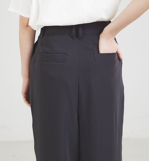 qualite「【セットアップ対応】2タックストレートパンツ」|その他|