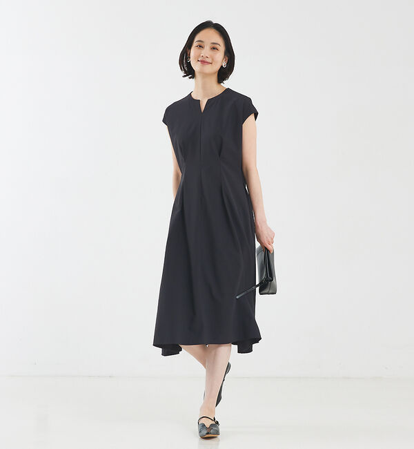 qualite「2WAYストレッチワンピース」|ワンピース|