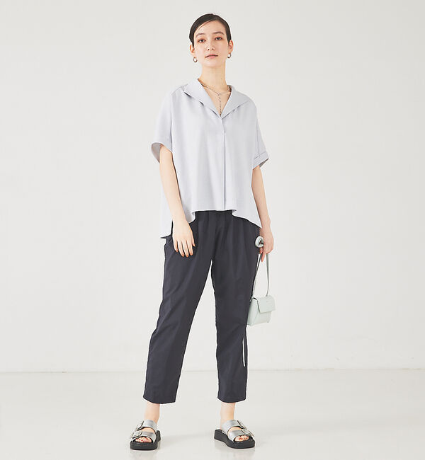 qualite「【セットアップ対応】撥水マイクロタフタタックパンツ」|その他|