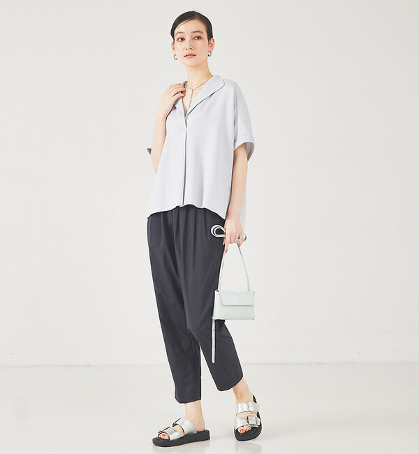 qualite「【セットアップ対応】撥水マイクロタフタタックパンツ」|その他|