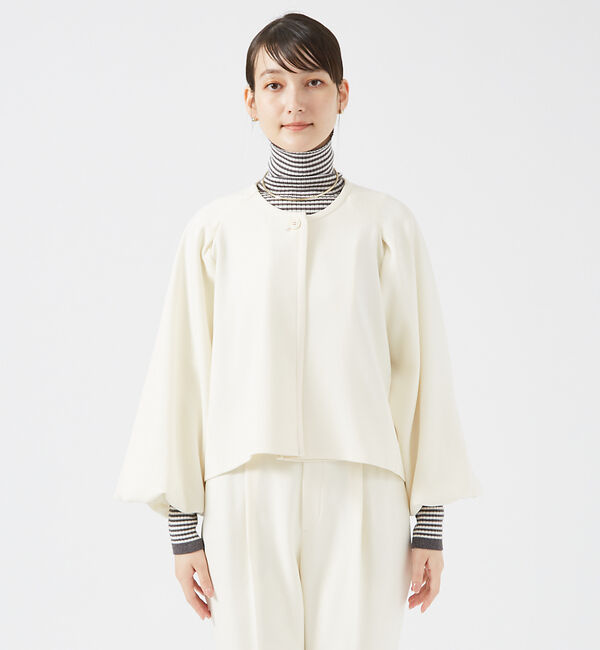 qualite「【セットアップ対応】ダブルクロスバルーンジャケット」|その他|