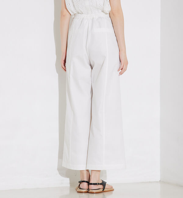 qualite「撥水ツイルワイドパンツ」|その他|