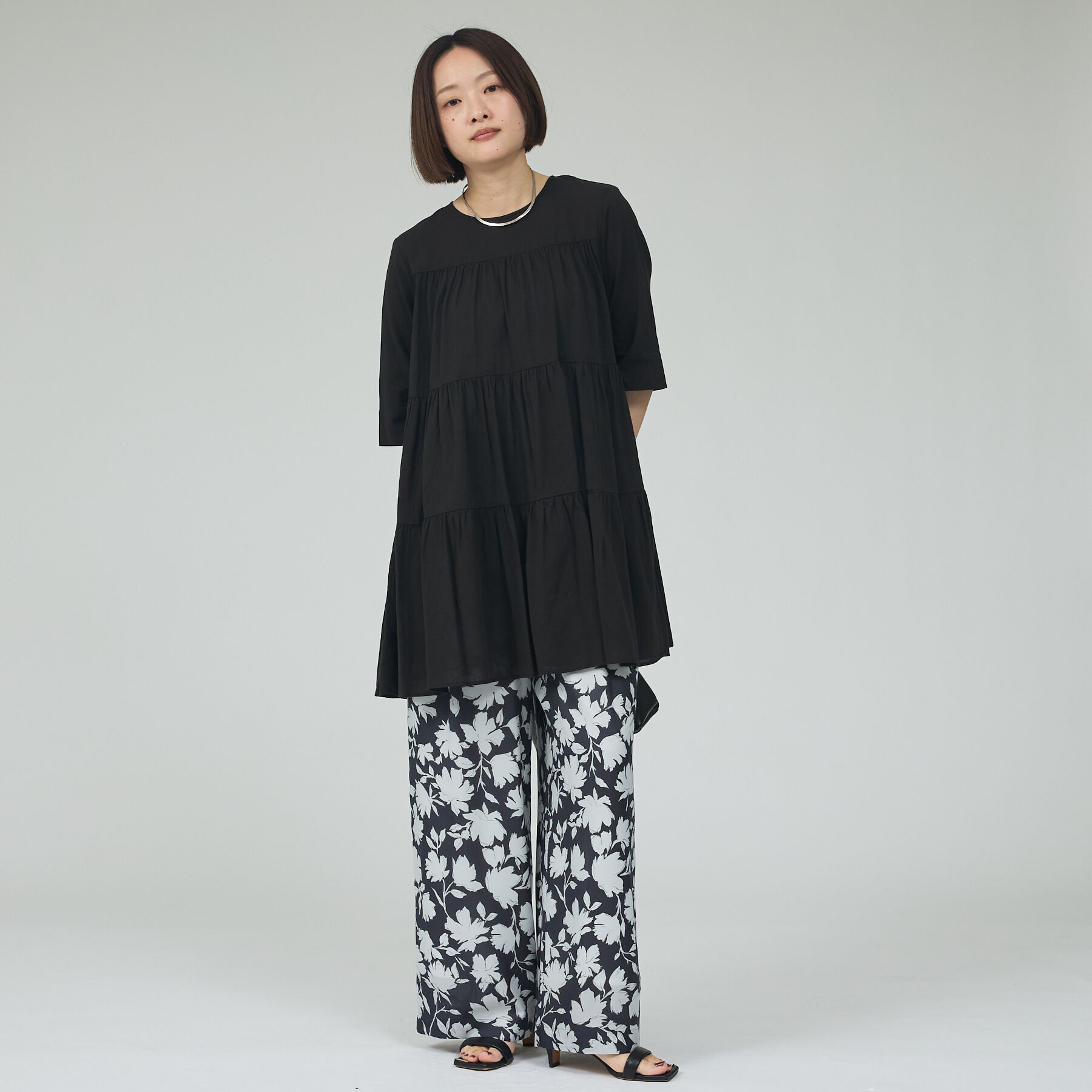 qualite「ティアードチュニック」|ワンピース|