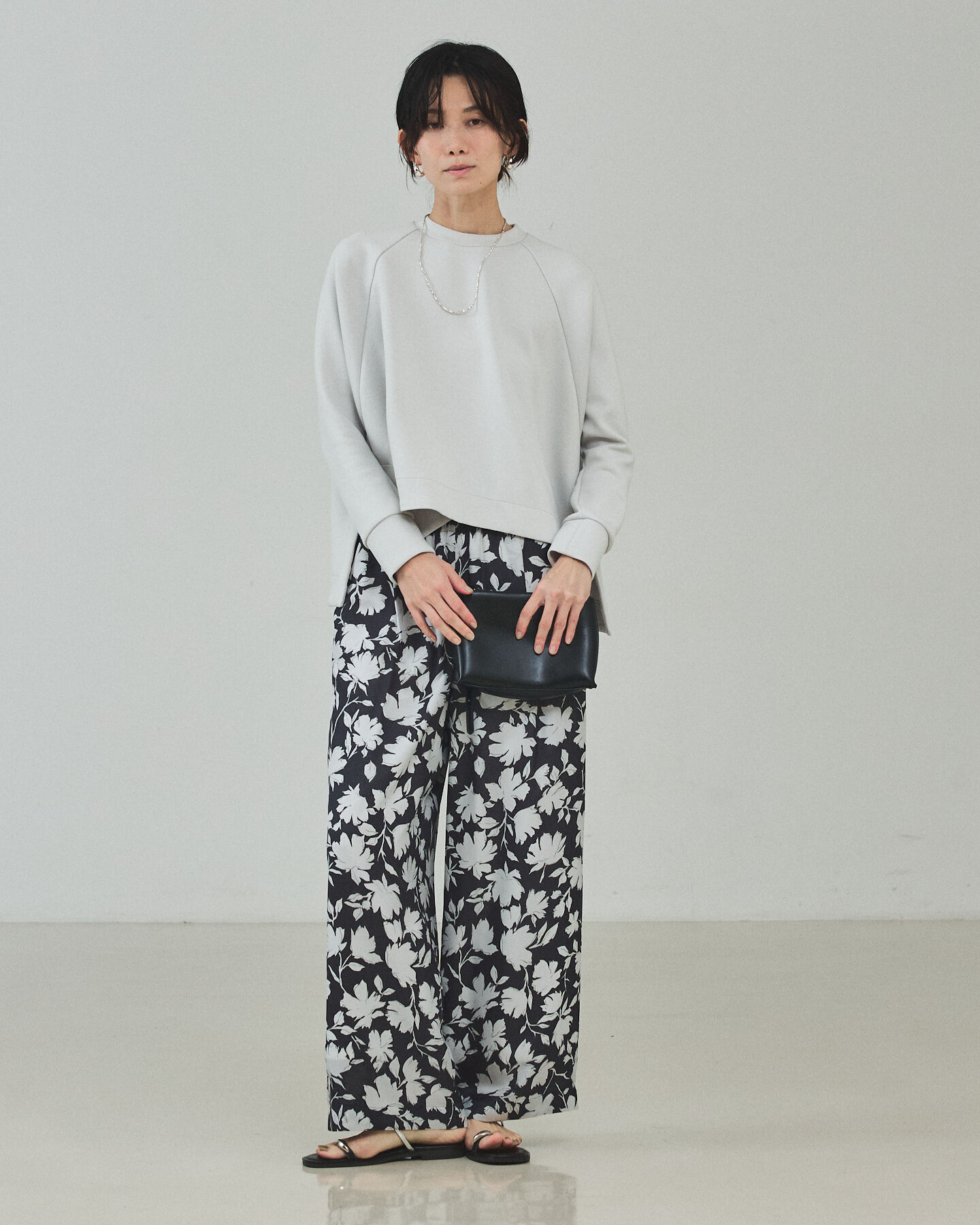 qualite「【楽なのに上品】ダンボールボックスプルオーバー」|スウェット・ジャージ|