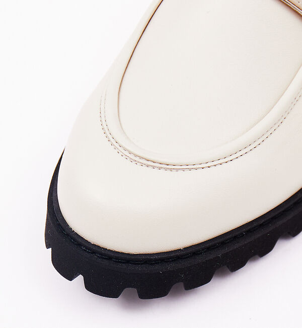 AU BANNISTER「【軽量】スタッズボリュームローファー」|ローファー|