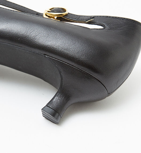 AU BANNISTER「ポインテッドラウンドストラップパンプス」|パンプス|