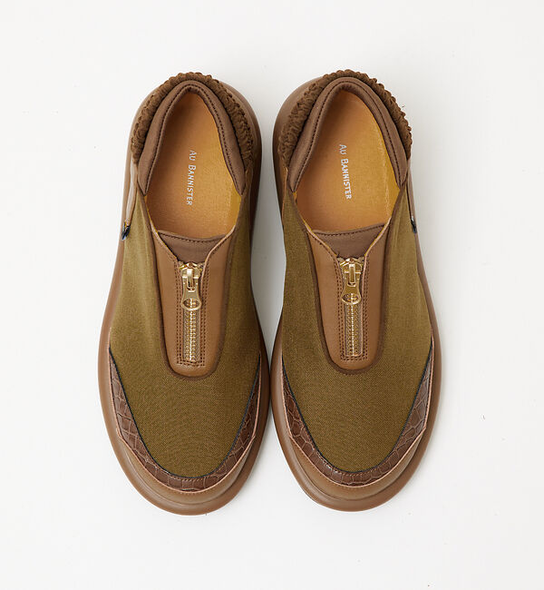 AU BANNISTER「【2WAY】センタージップスニーカー」|スニーカー|