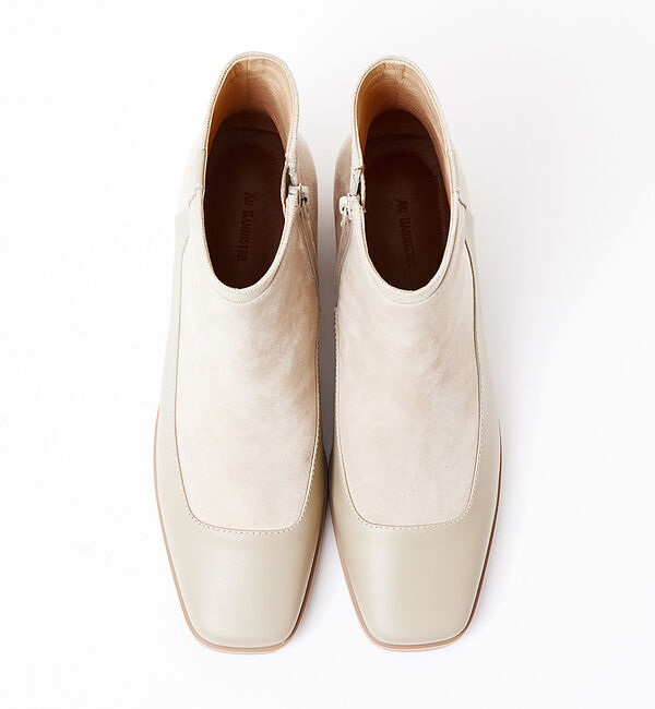 AU BANNISTER「【スノーソール】メタルヒールショートブーツ」|ショートブーツ|