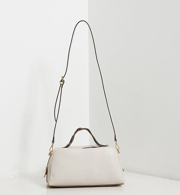 LOWELL things「【GISELe・CLASSY掲載】Rippl/レザー2WayショルダーボストンB」|ショルダー・メッセンジャー|