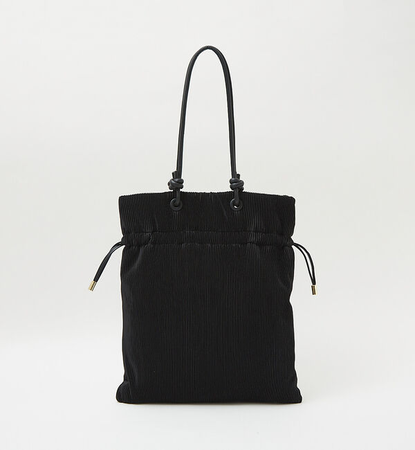 LOWELL things「●SOEUR/A4プリーツトートバッグ」|トートバッグ|ブラック