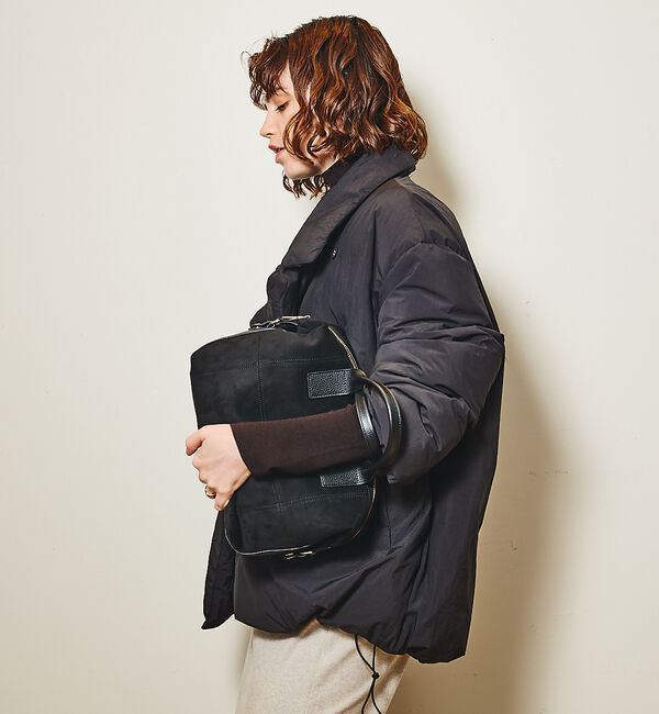 LOWELL things「Velu / 2WAYスエードボストンバッグ」|ボストンバッグ|