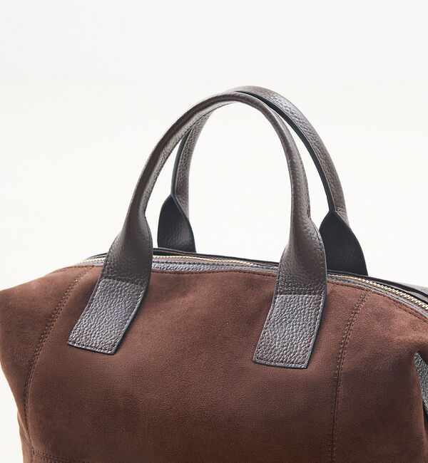 LOWELL things「Velu / 2WAYスエードボストンバッグ」|ボストンバッグ|