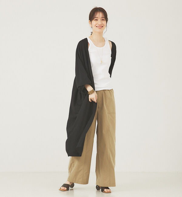 abahouse mavie「テレコタンクトップ」|キャミソール|