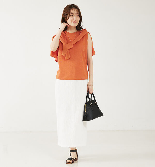 abahouse mavie「【セットアップ対応】楊柳タイトスカート」|スカート|