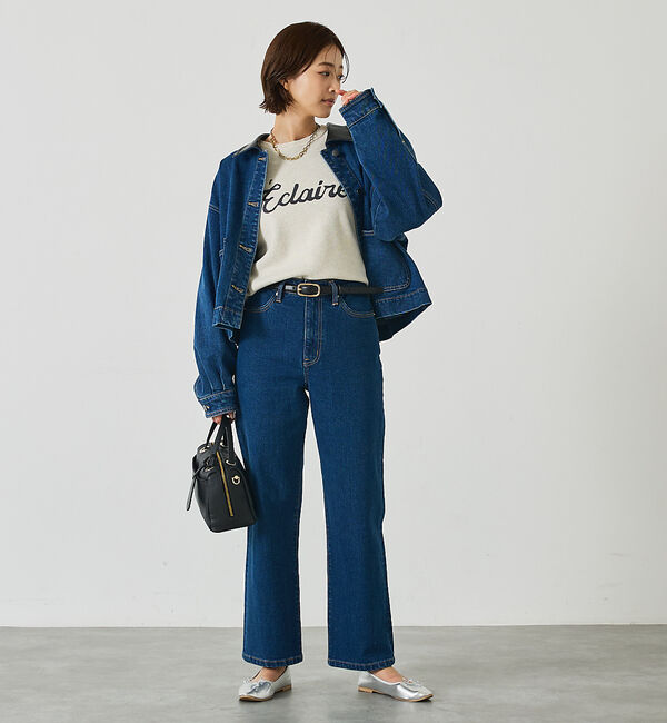 abahouse mavie「デニム/カツラギショートカバーオール」|その他|