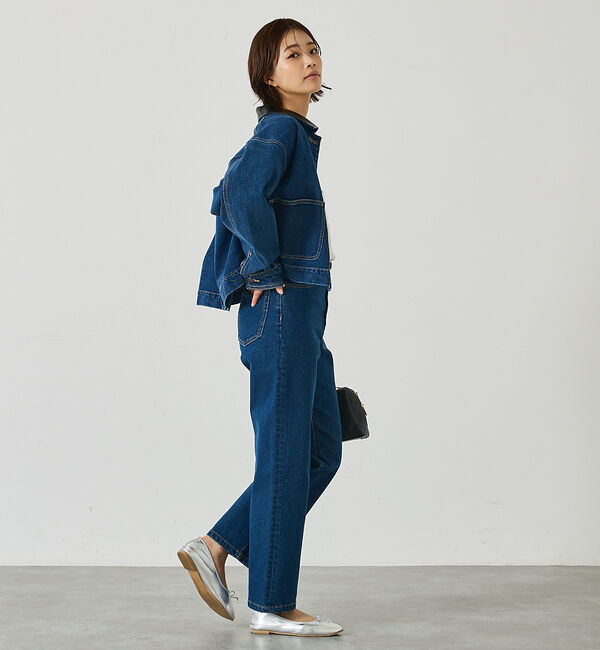 abahouse mavie「デニム/カツラギショートカバーオール」|その他|