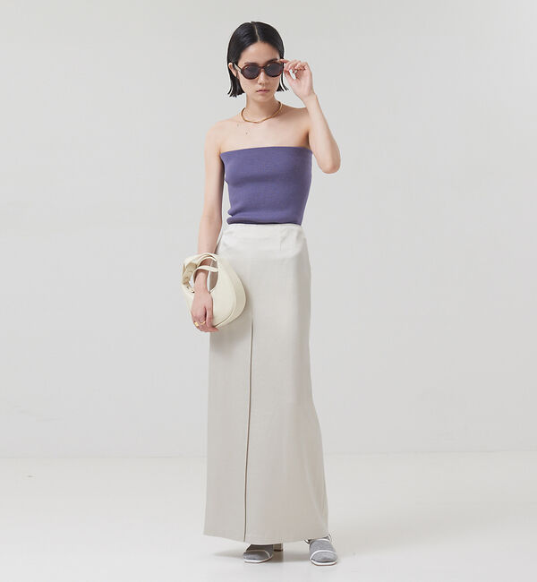 The Store by C' 「【COCUCA】リブチューブトップ」|キャミソール|