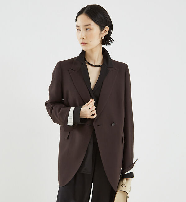 The Store by C' 「【COCUCA】テーラードジャケット」|テーラードジャケット|ブラウン