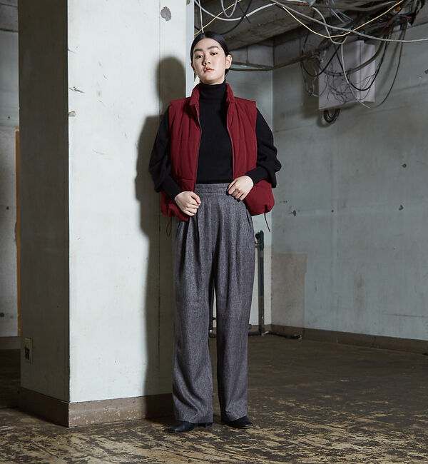 NOMINE「中綿ベスト」|ダウン|