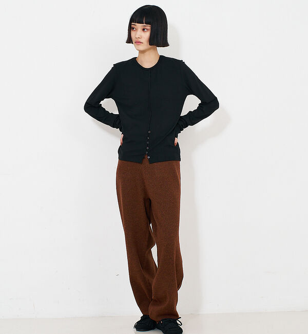 NOMINE「【セットアップ/ユニセックス】スウェットライク ニットパンツ」|その他|