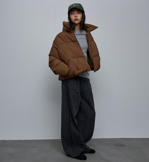 NOMINE「ショート 中綿ブルゾン / パファージャケット」|ダウン|