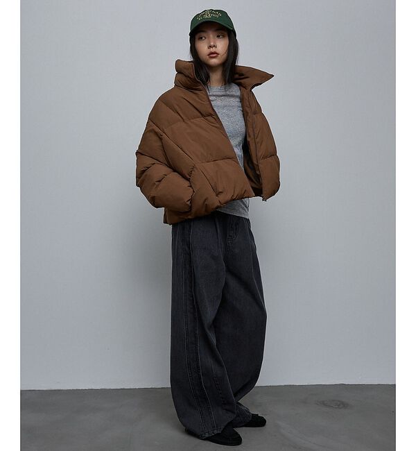 NOMINE「ショート 中綿ブルゾン / パファージャケット」|ダウン|