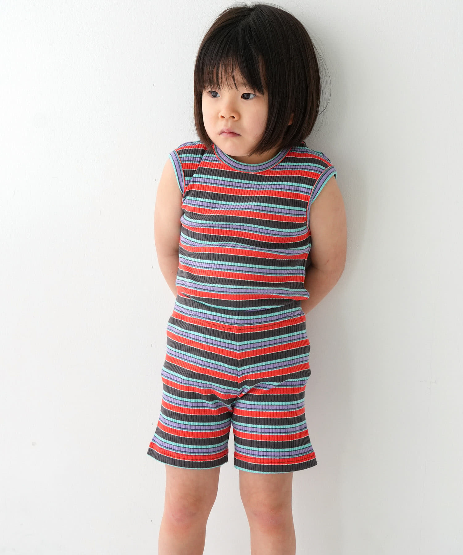 URBAN RESEARCH DOORS「Pippi+Lotta　Multi stripe sleeveless(KIDS)」|その他|