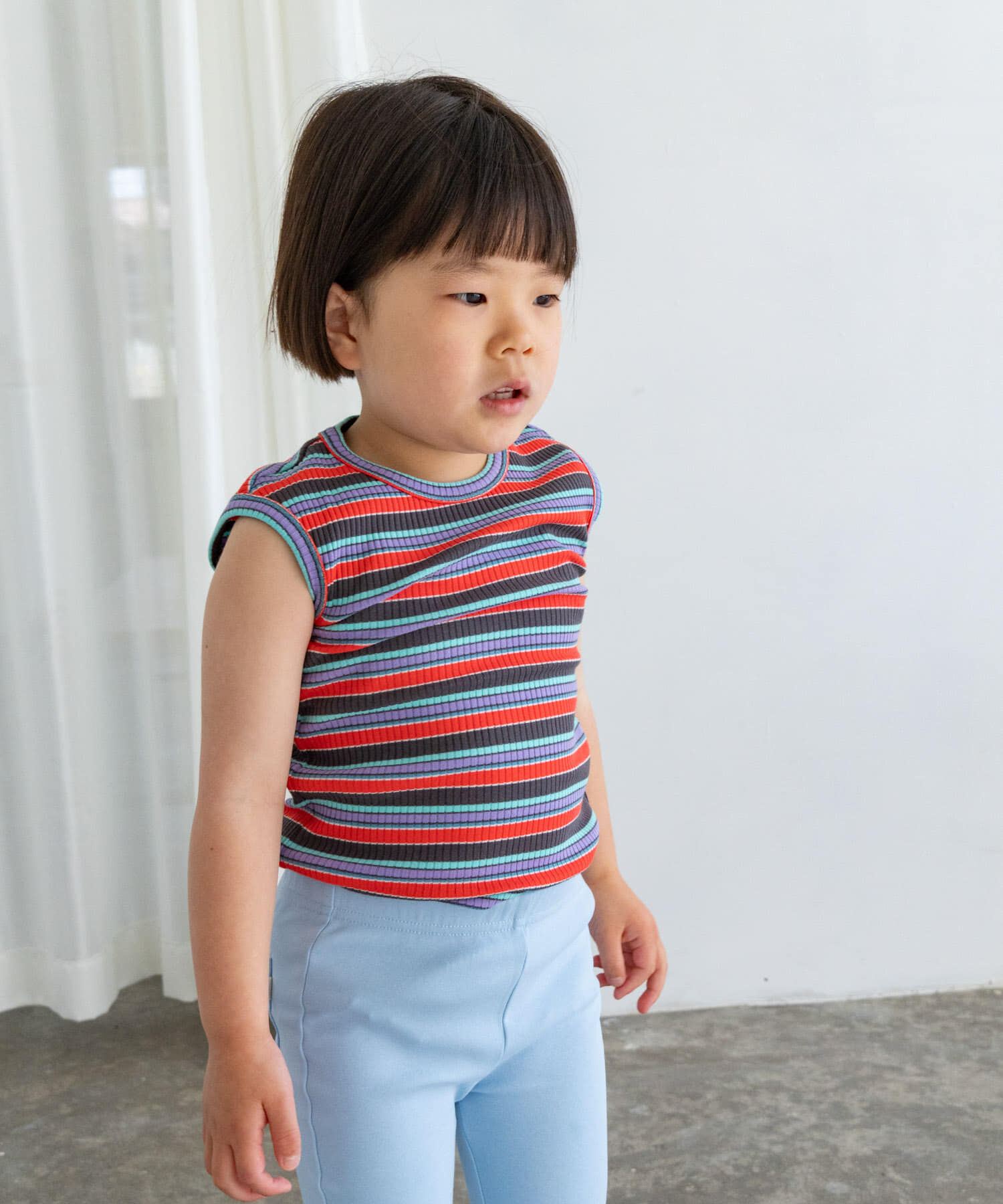 URBAN RESEARCH DOORS「Pippi+Lotta　Multi stripe sleeveless(KIDS)」|その他|