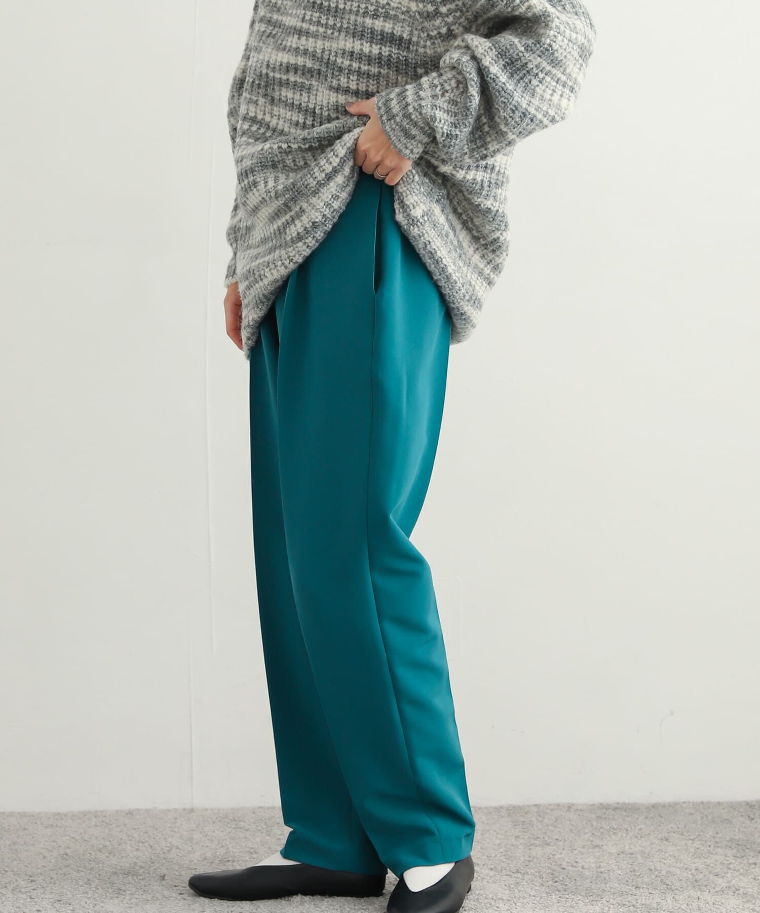 URBAN RESEARCH DOORS「ダブルクロスストレートイージーパンツ」|その他|