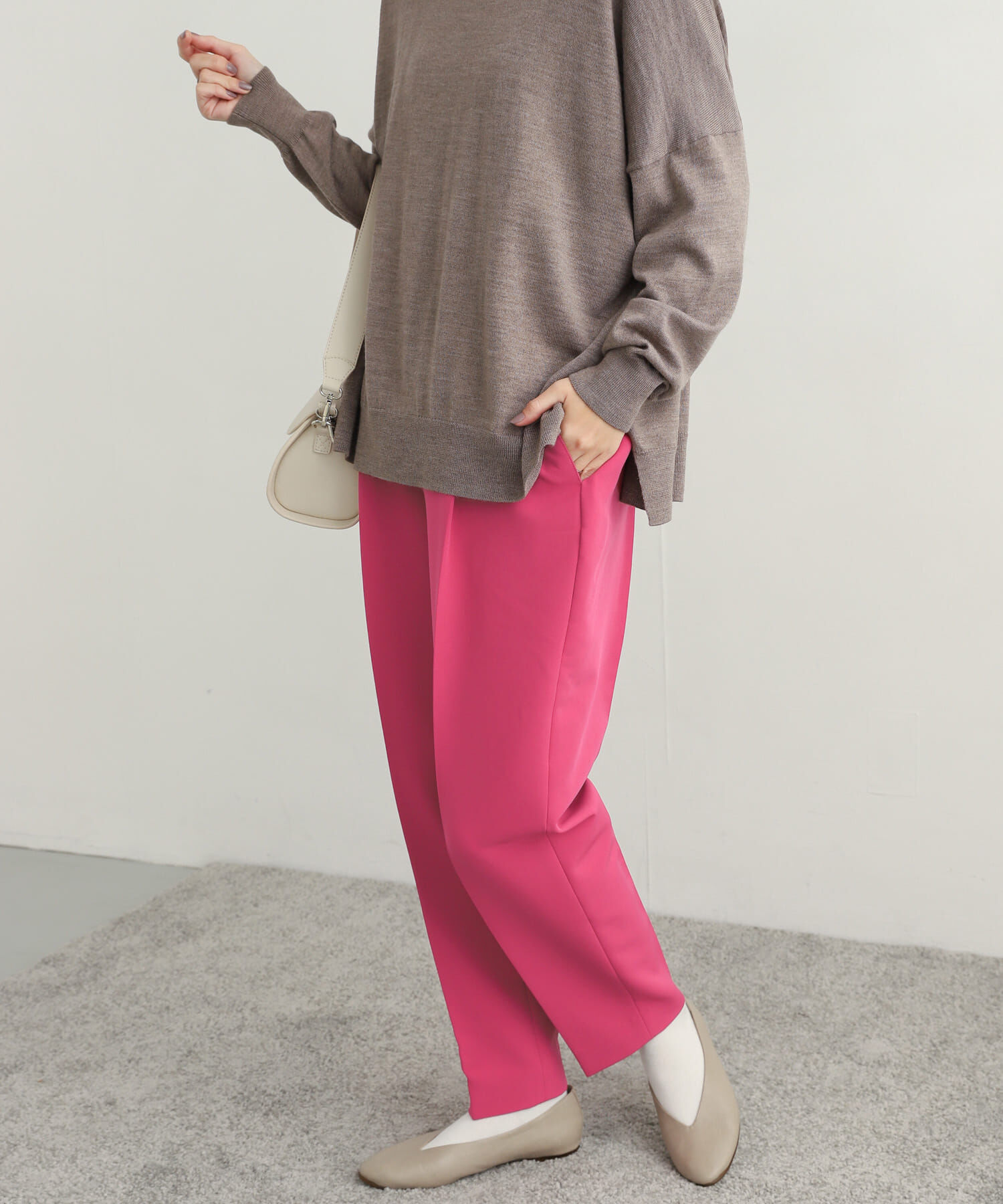 URBAN RESEARCH DOORS「ダブルクロスストレートイージーパンツ」|その他|