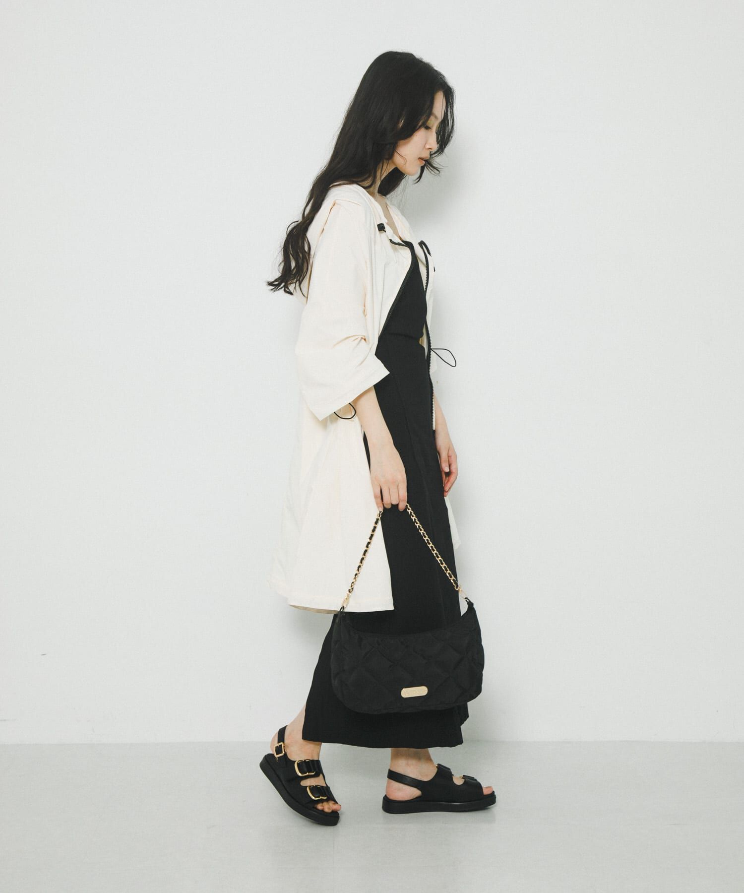 RODE SKO「『別注』OUTDOOR PRODUCTS&times;hun RODESKO　QuiltingChainBag」|ハンドバッグ|