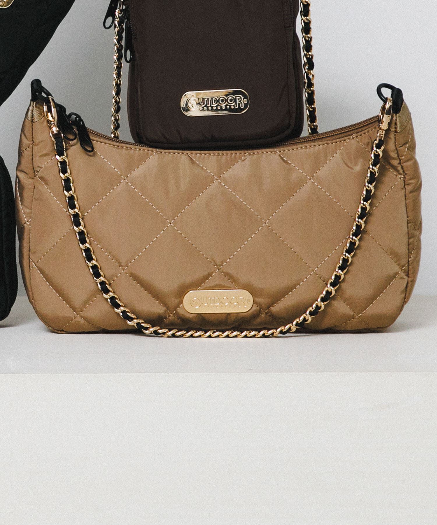 RODE SKO「『別注』OUTDOOR PRODUCTS&times;hun RODESKO　QuiltingChainBag」|ハンドバッグ|