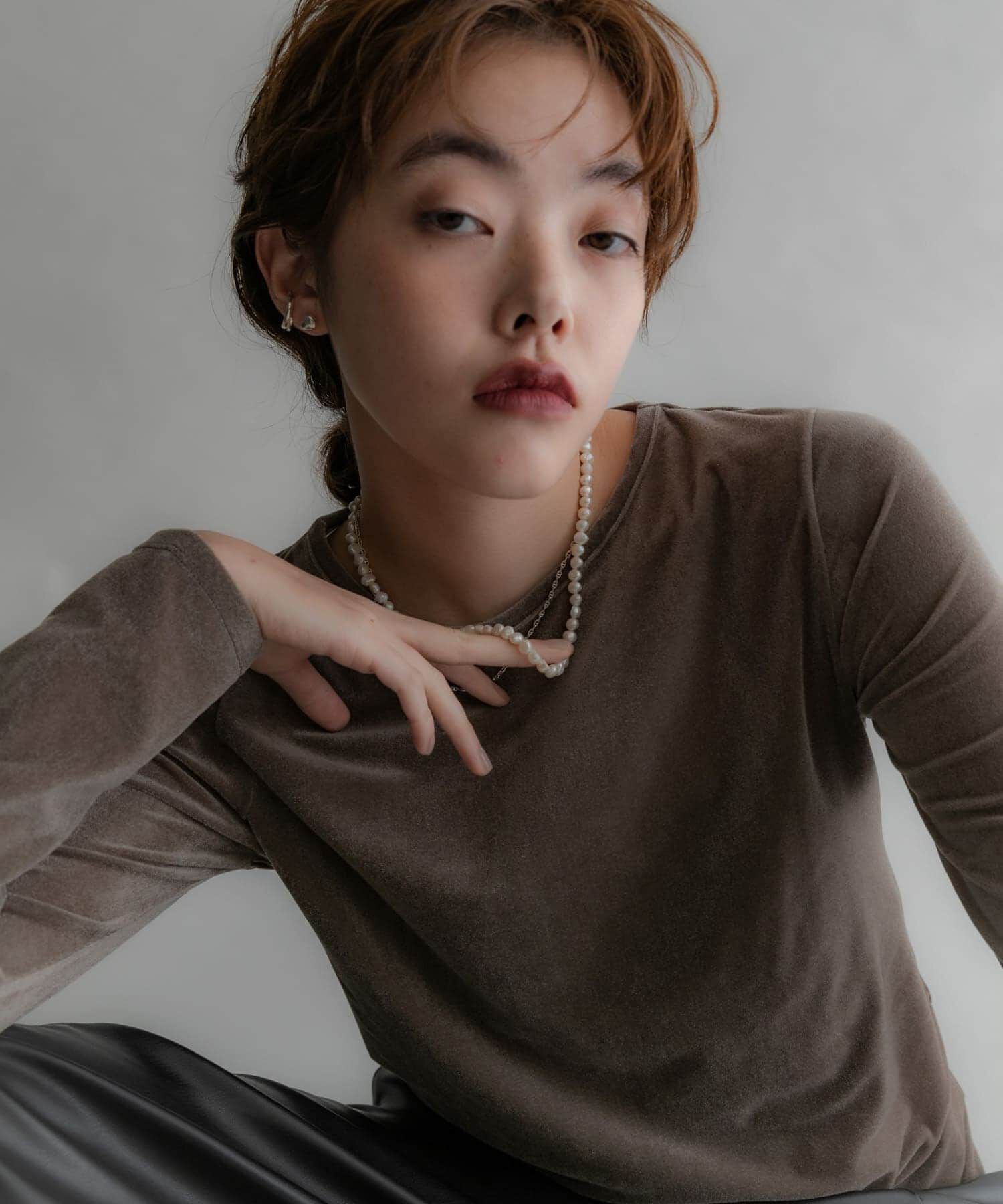 SMELLY「SMELLY so&rsquo;　pearl hook necklace」|ネックレス|