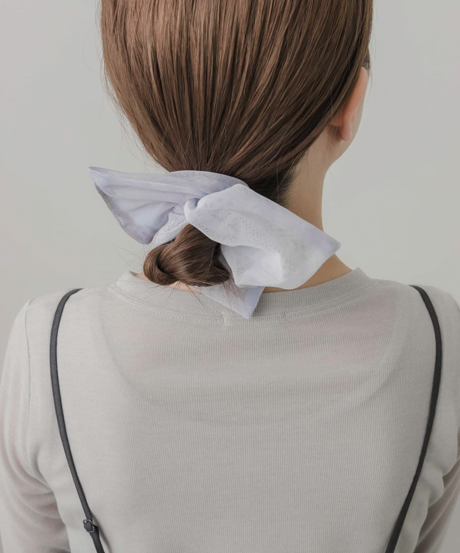 SMELLY「タイダイシアーメッシュヘンケイシュシュ」|ヘアゴム・シュシュ|