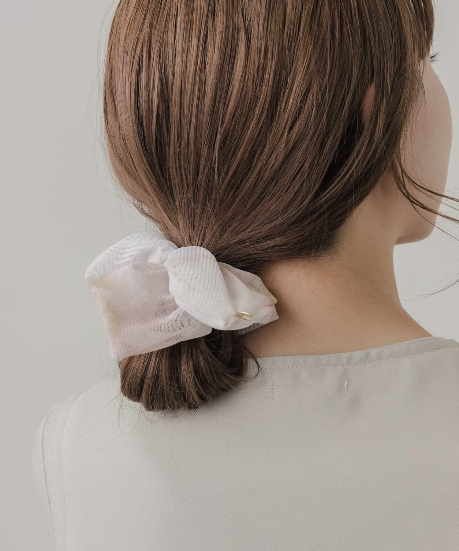 SMELLY「タイダイシアーメッシュヘンケイシュシュ」|ヘアゴム・シュシュ|