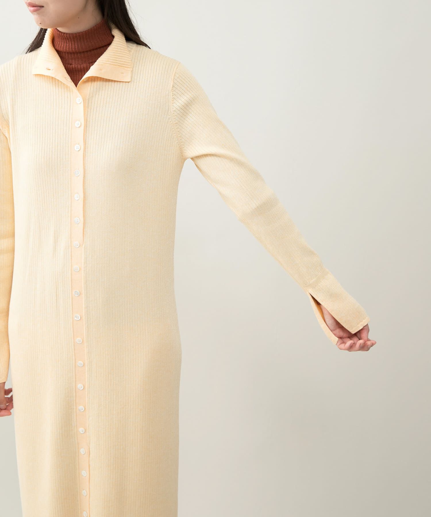 URBAN RESEARCH ROSSO「スパークリングロングニットワンピース」|ワンピース|