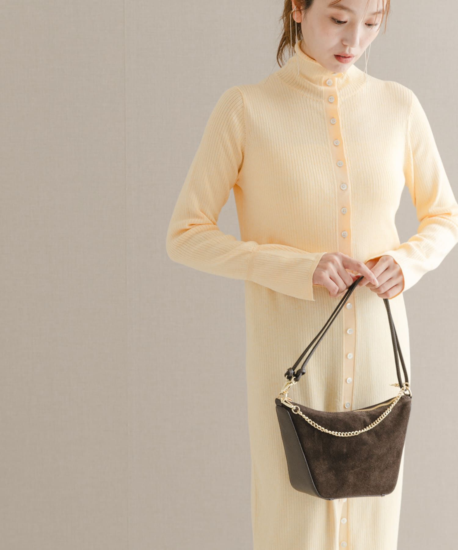 URBAN RESEARCH ROSSO「スパークリングロングニットワンピース」|ワンピース|